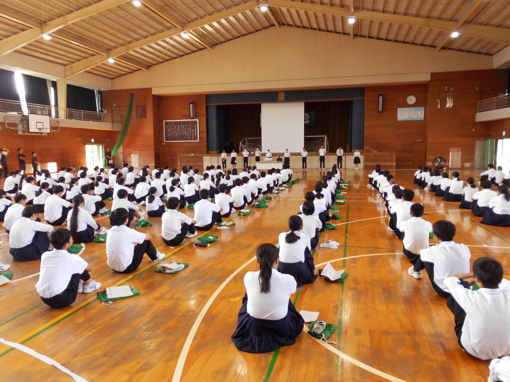 ３年生学年集会