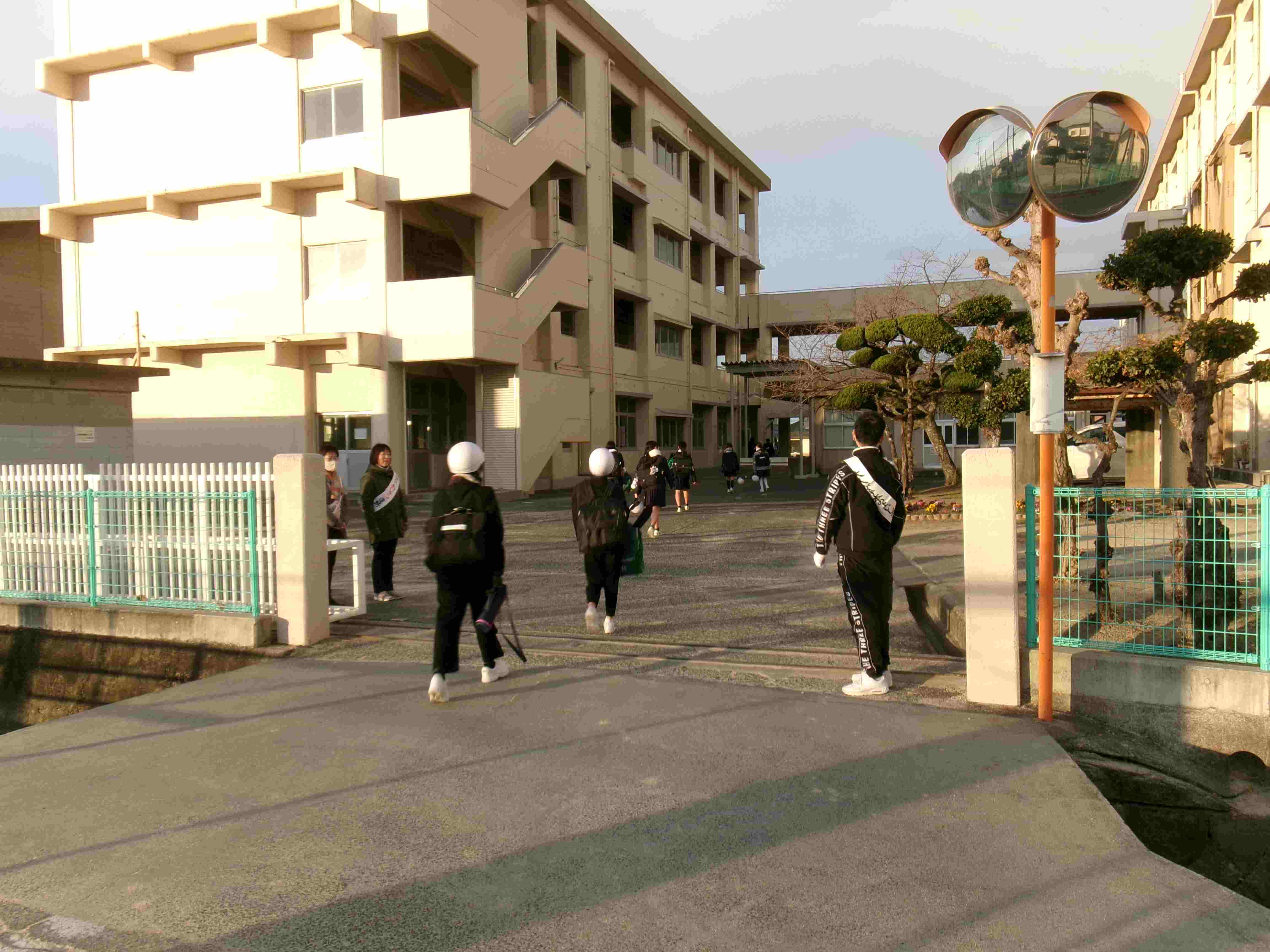 3学期あいさつ運動