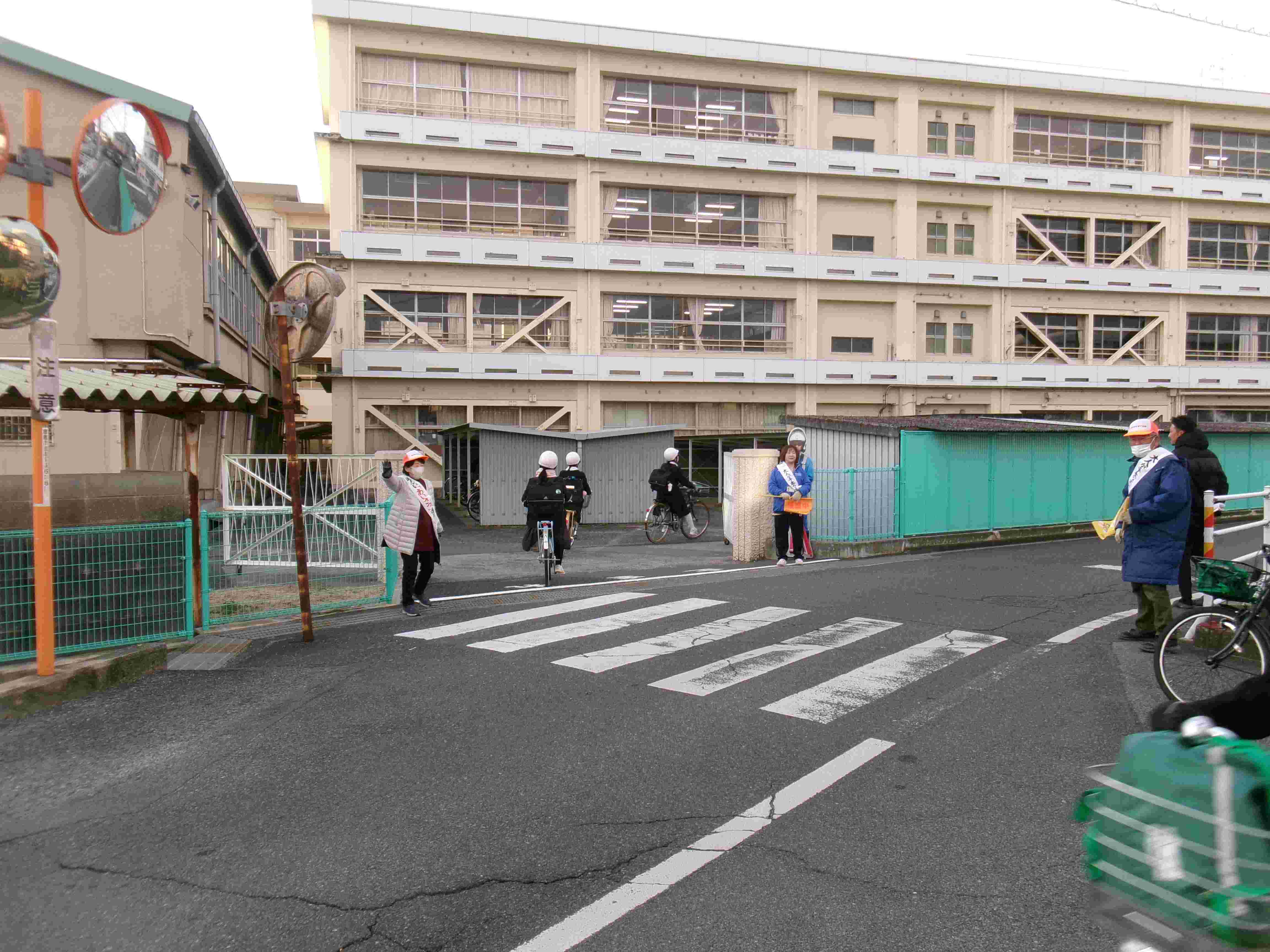 3学期あいさつ運動