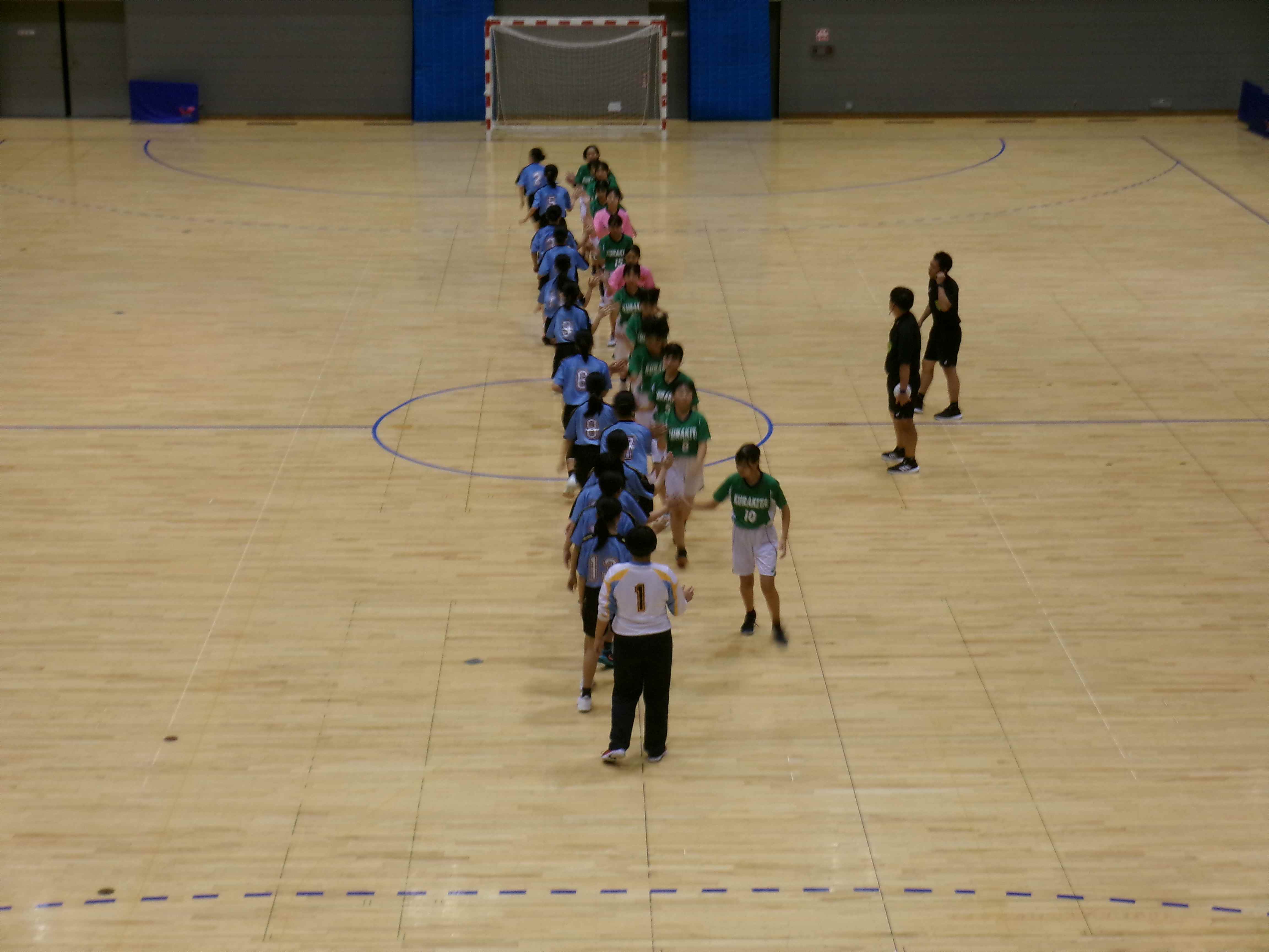 中国大会ハンド女子