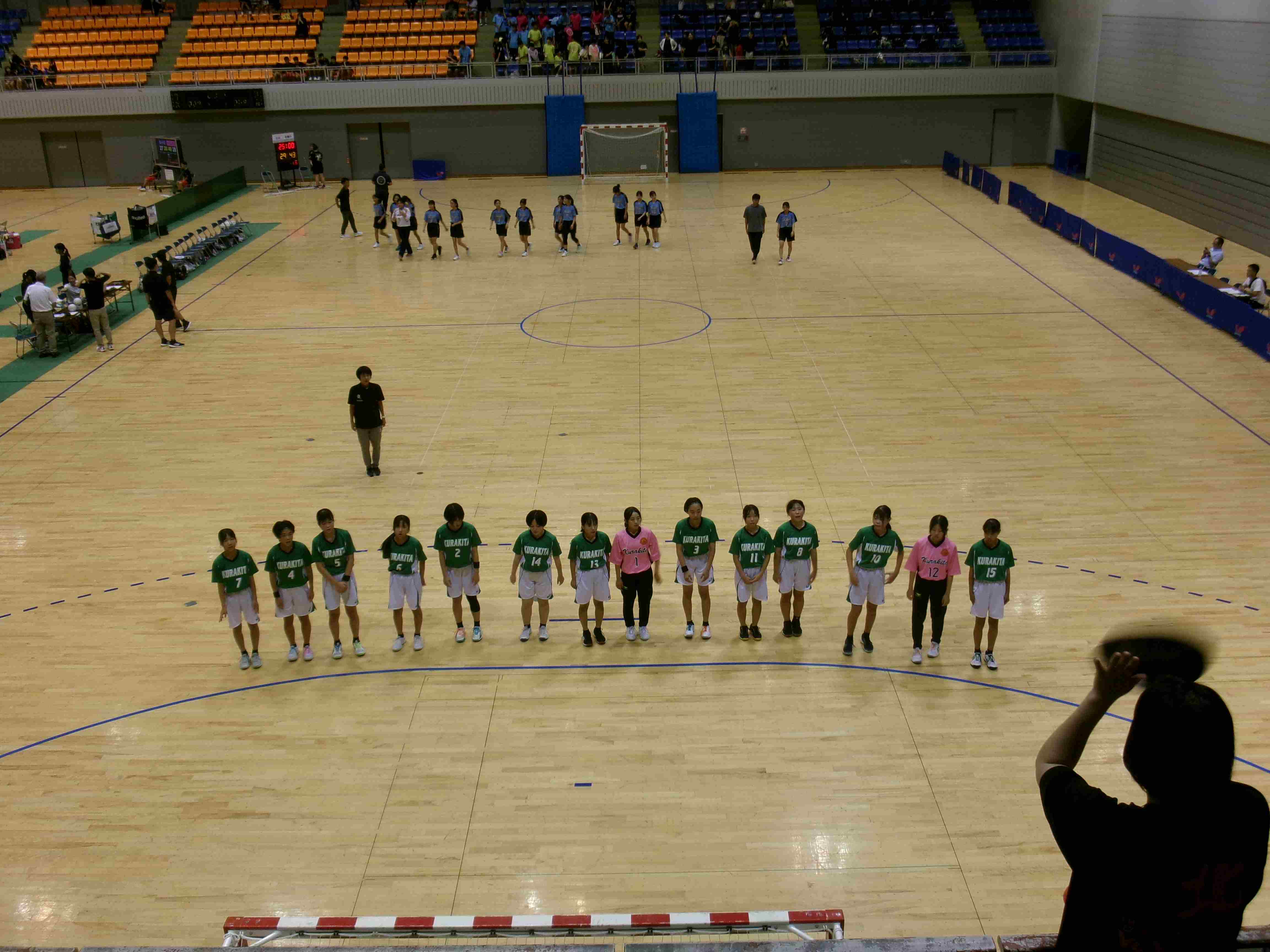 中国大会ハンド女子