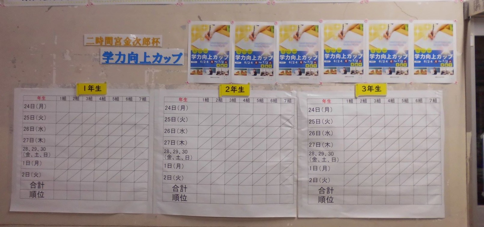 学力向上カップ