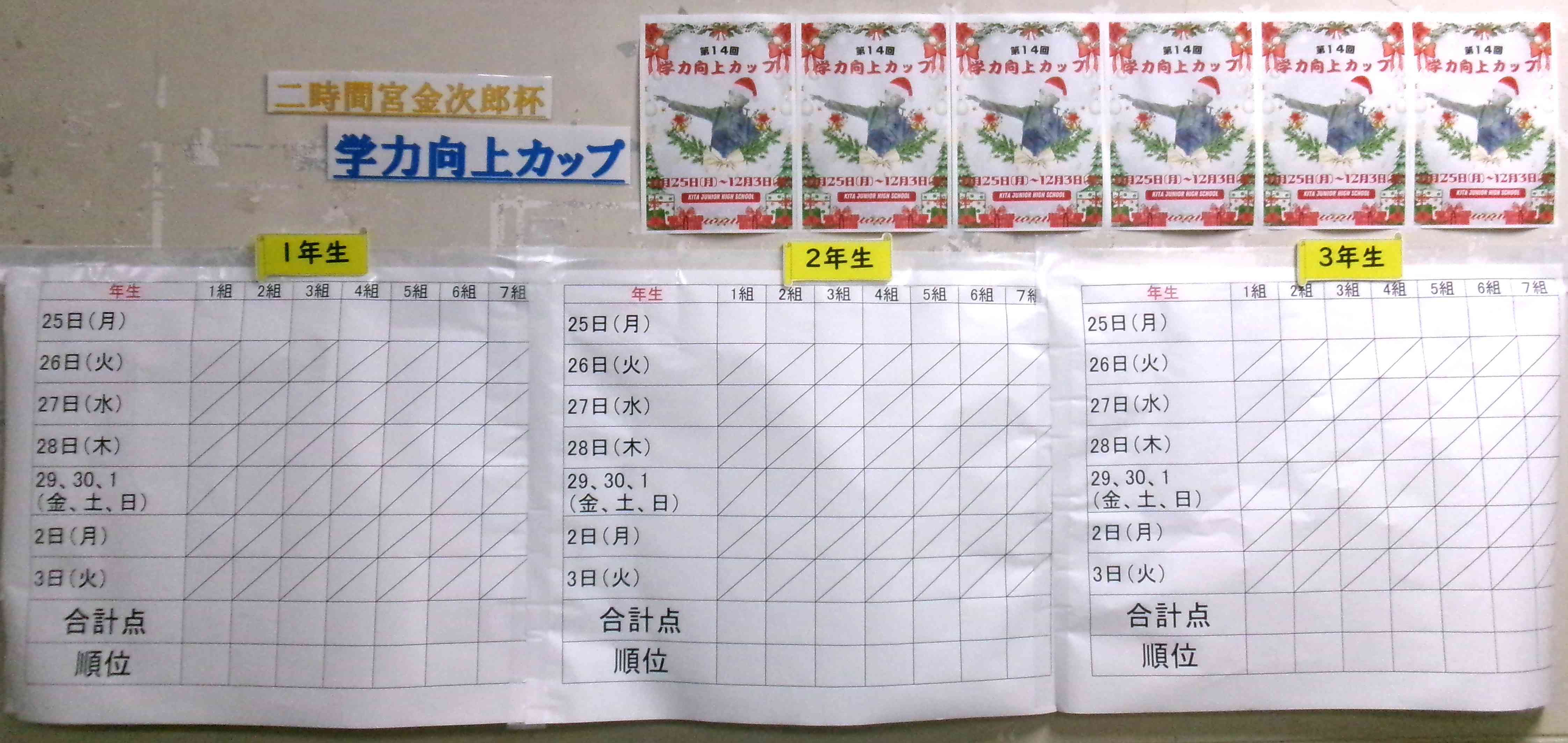 学力向上カップ