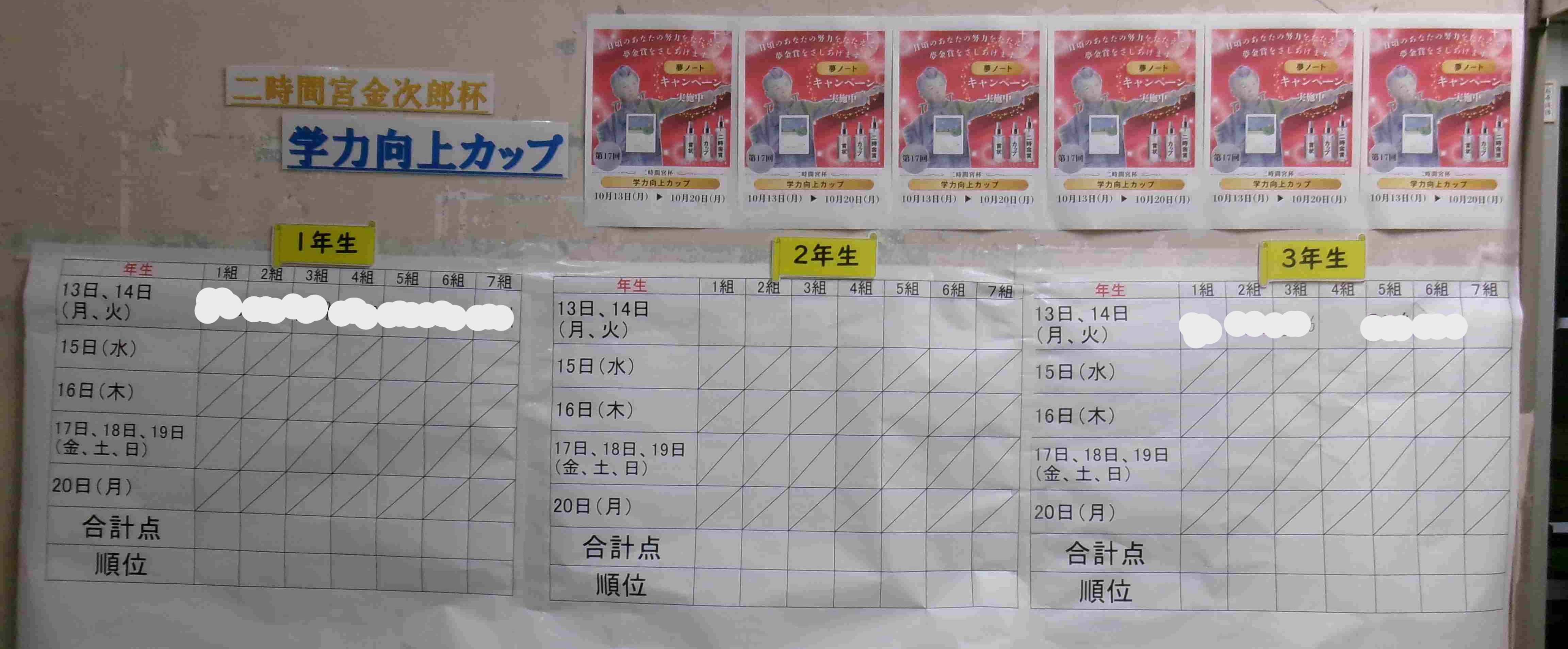 学力向上カップ