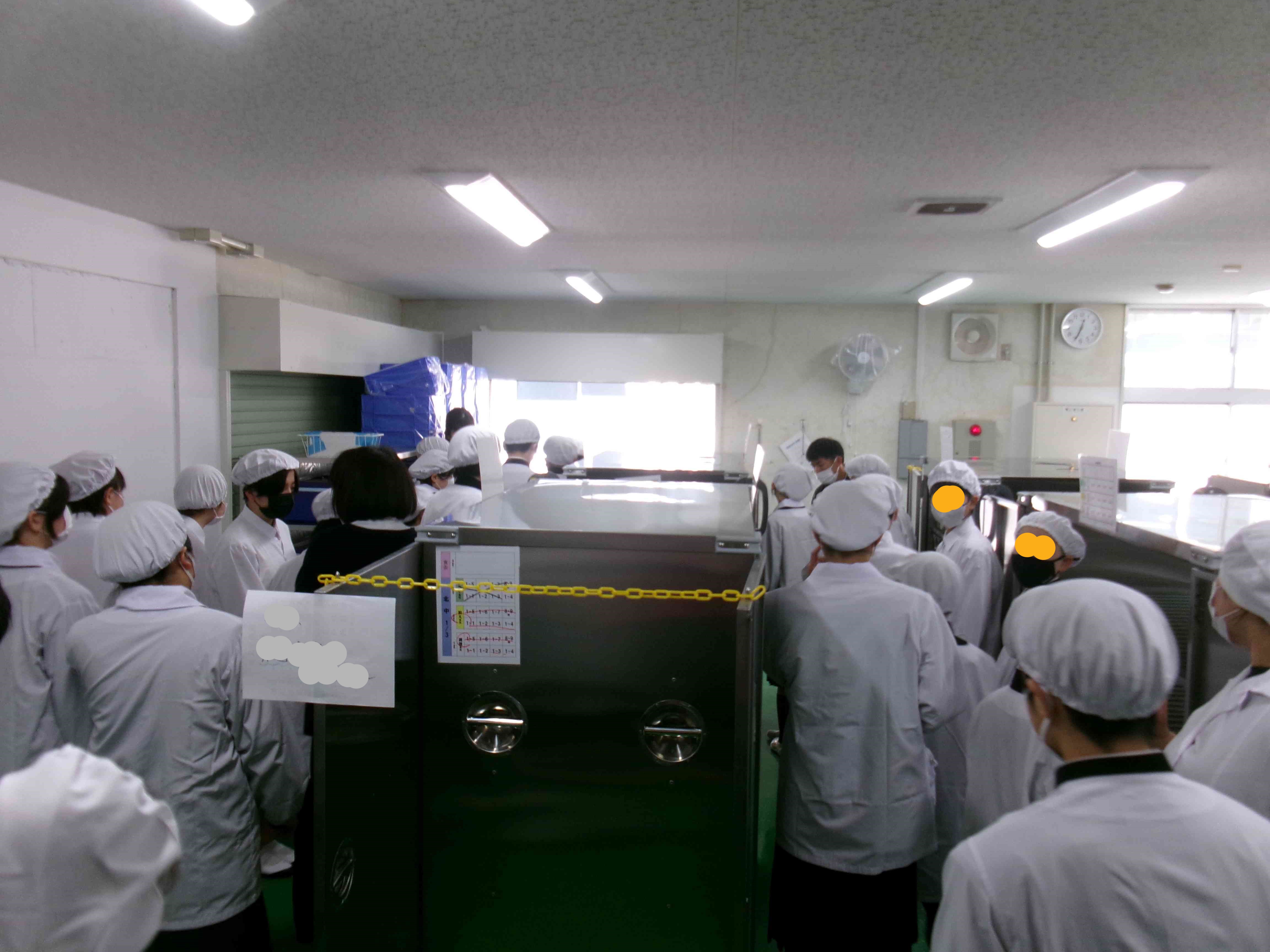 給食準備
