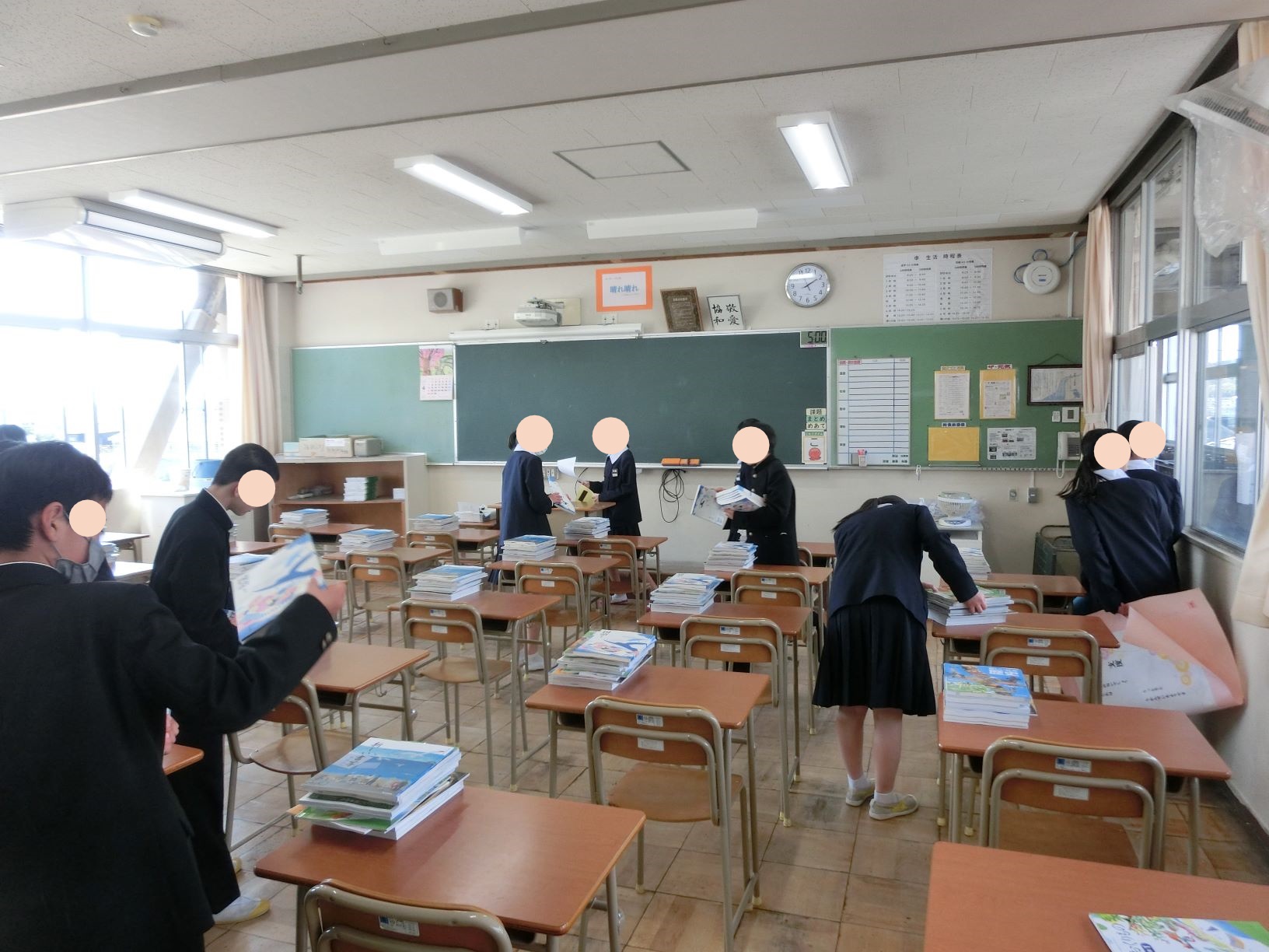 入学式準備