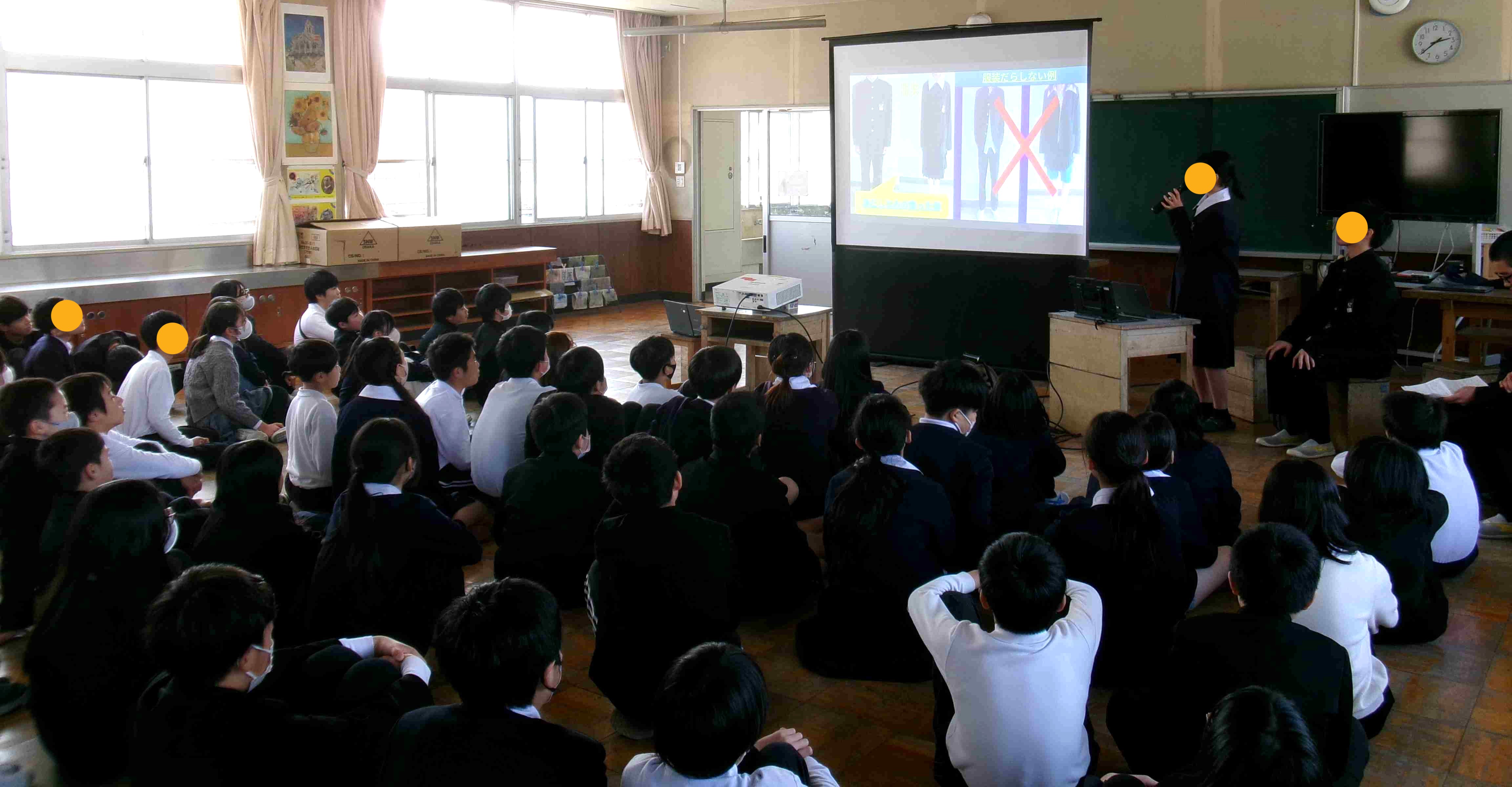 中庄小新入生説明会