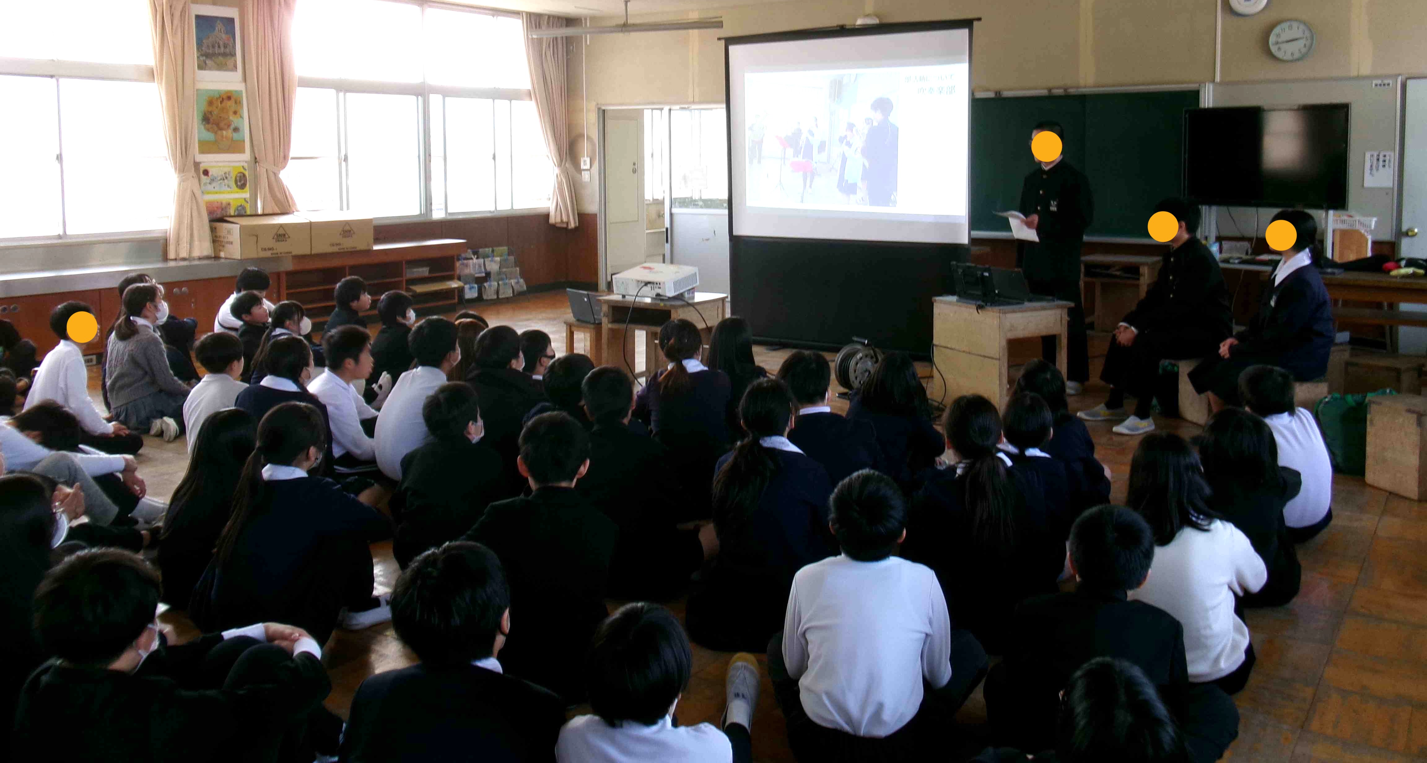 中庄小新入生説明会