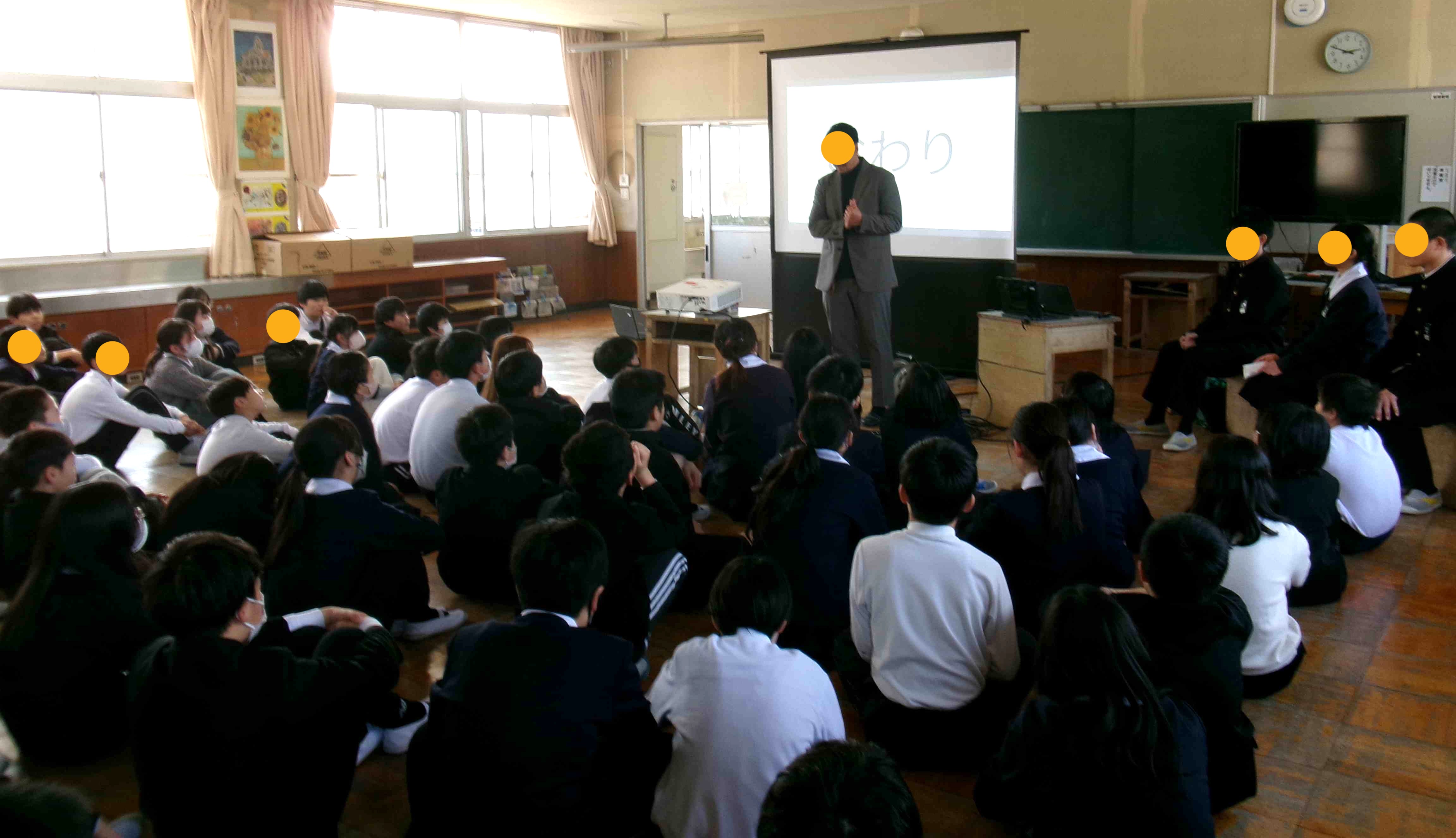 中庄小新入生説明会