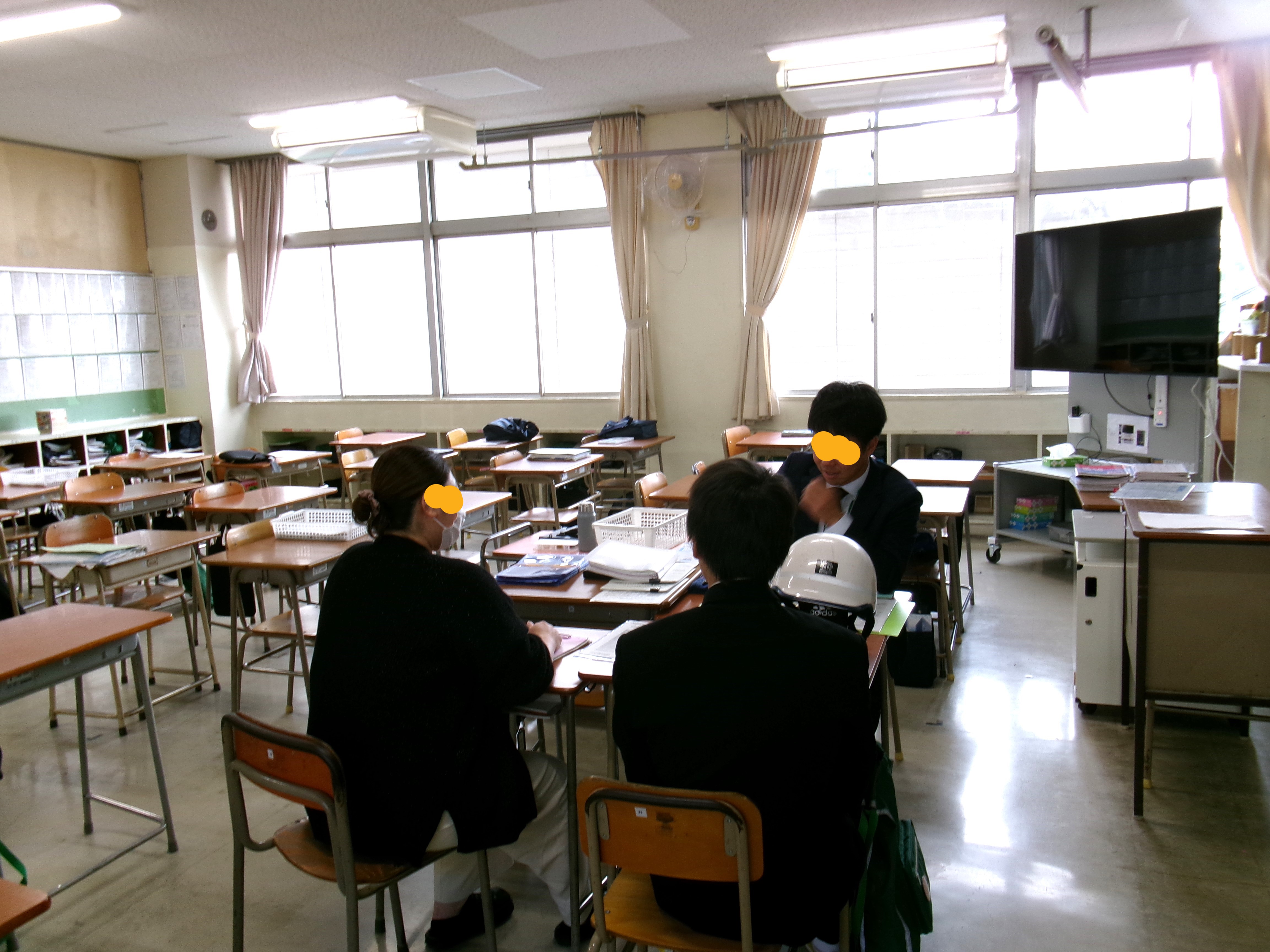 ３年生進路懇談