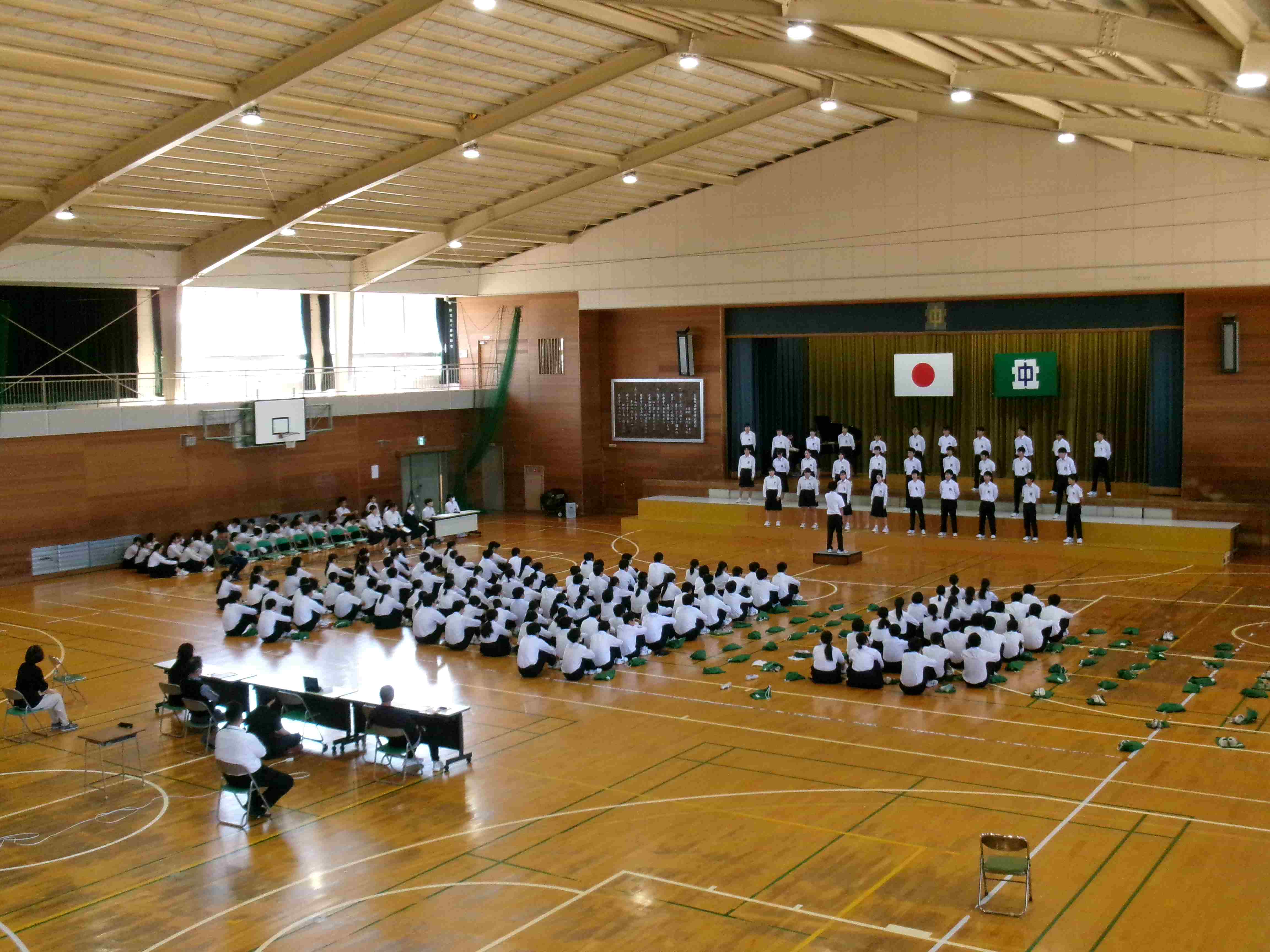 歌声大会リハーサル