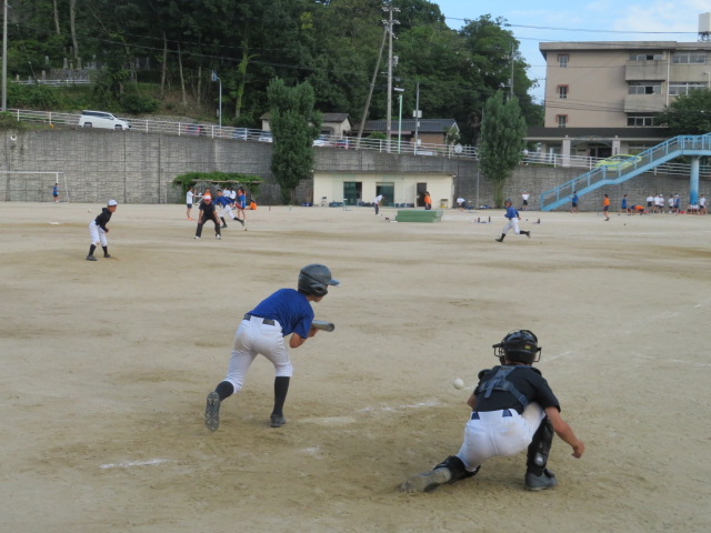 野球部練習風景の写真