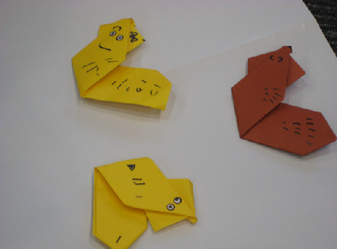 おりがみ　りす