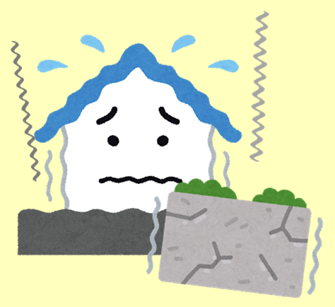 家、壁耐震のイラスト