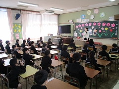 入学式の様子