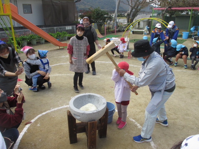 餅つき