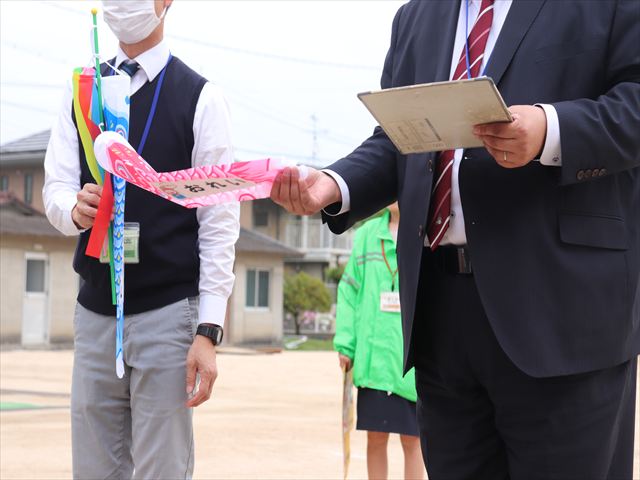 校長先生のお話