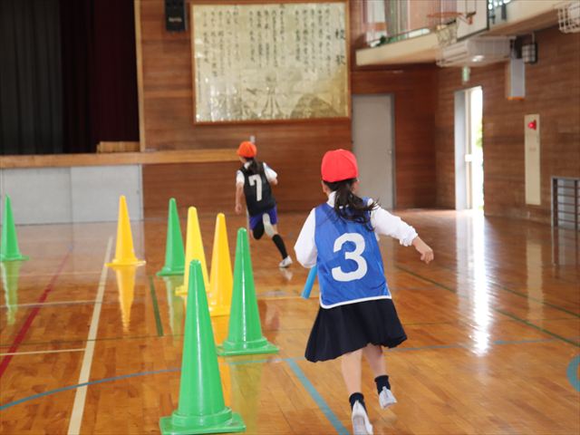 縦割り班遊び