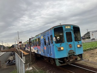 浦田駅通過