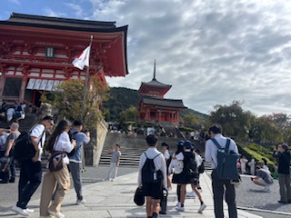 清水寺到着