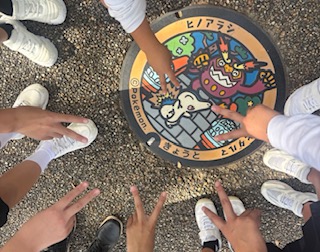 限定マンホール発見!!