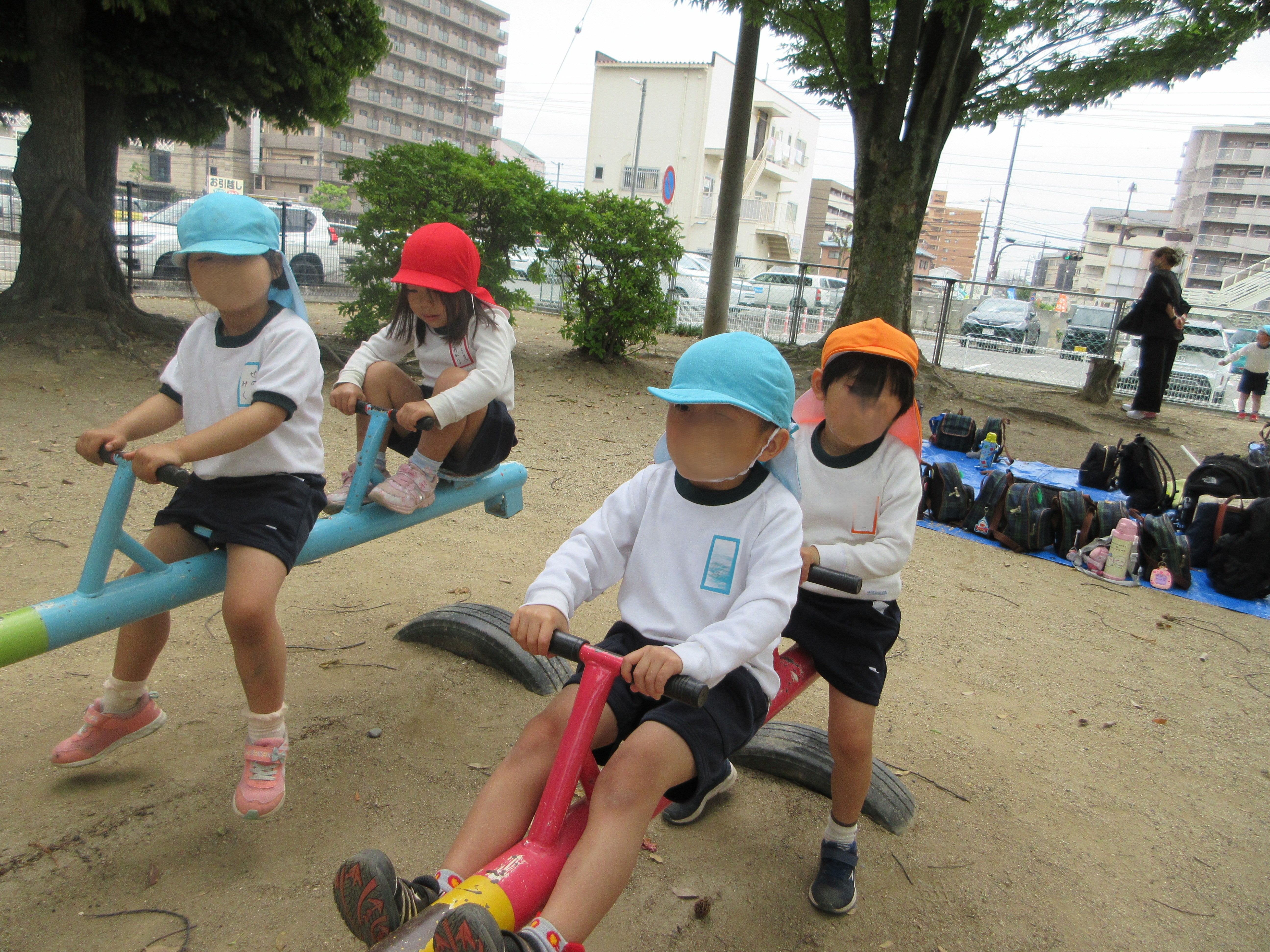 春の遠足の写真です