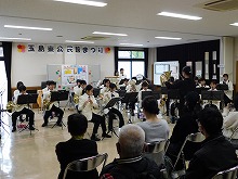 公民館まつり玉島東中吹奏楽部