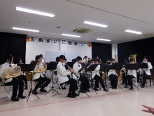 公民館まつり玉島東中吹奏楽部