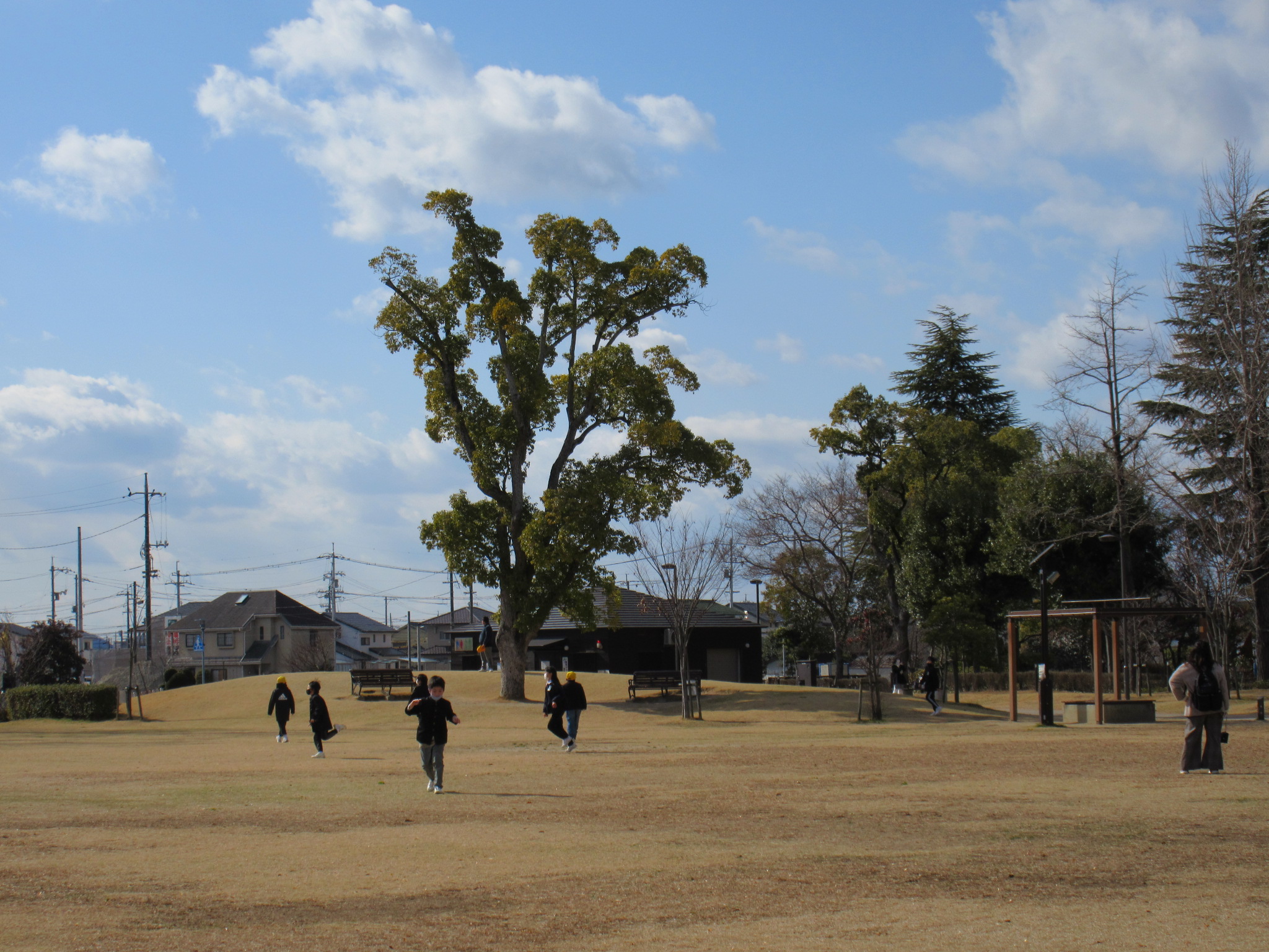 みらい公園にて